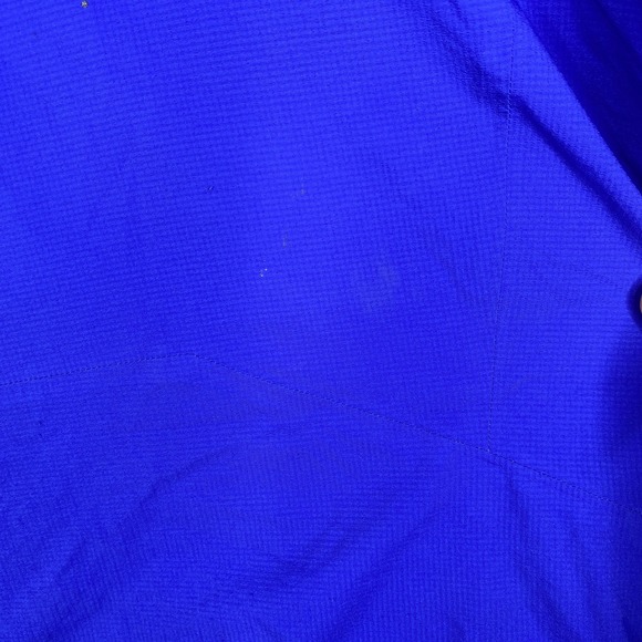 Patagonia Jacket Womens Medium Blue Yellow H2No Hooded Triolet STY84340 - Picture 15 of 16